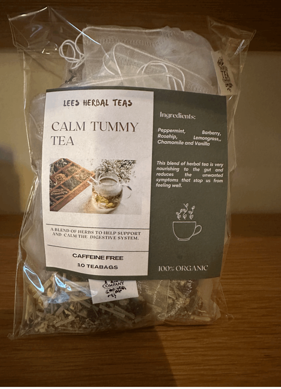 Lees Herbal Teas – Calm Tummy Tea
