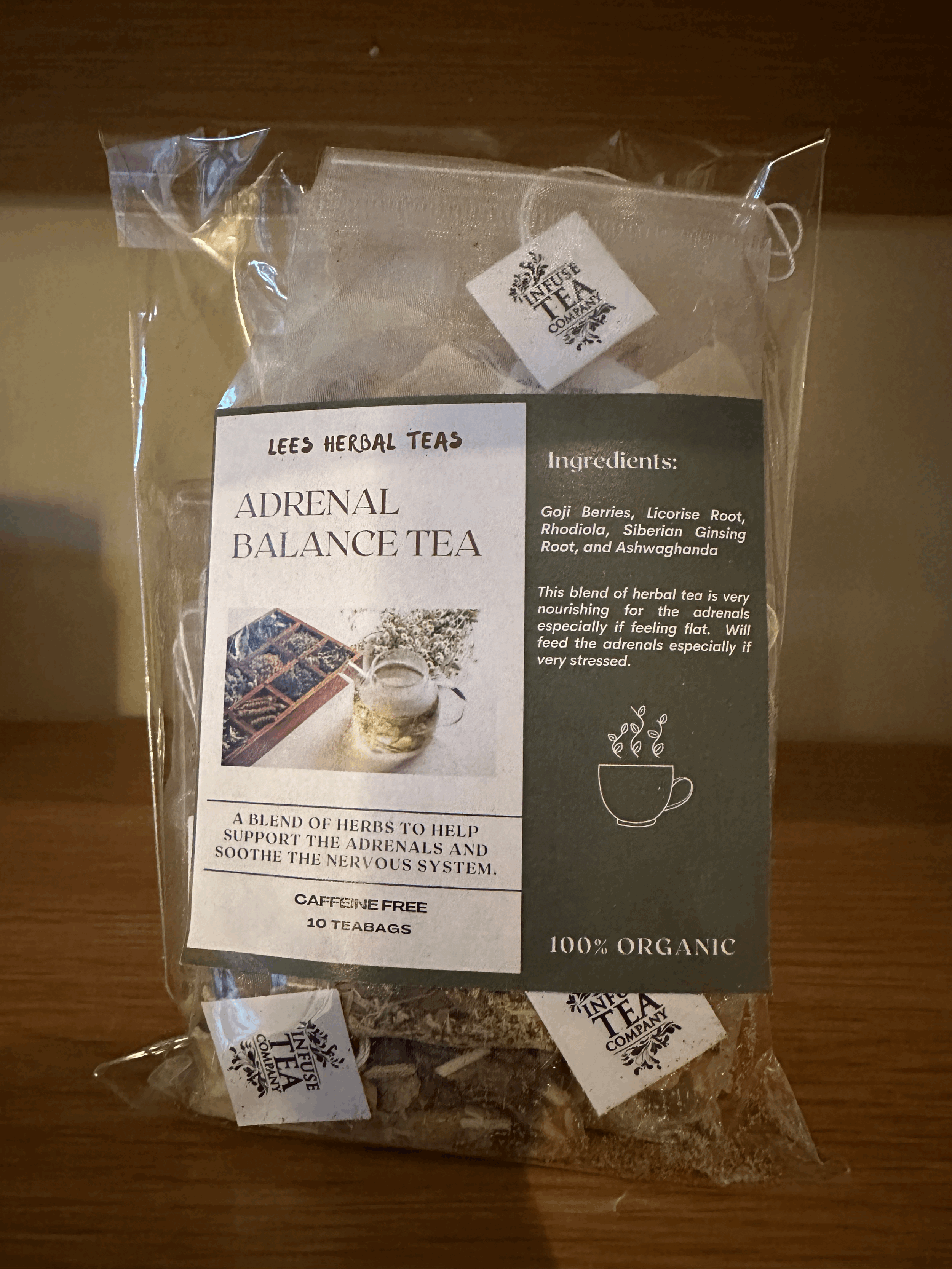 Lees Herbal Teas – Adrenal Balance Tea