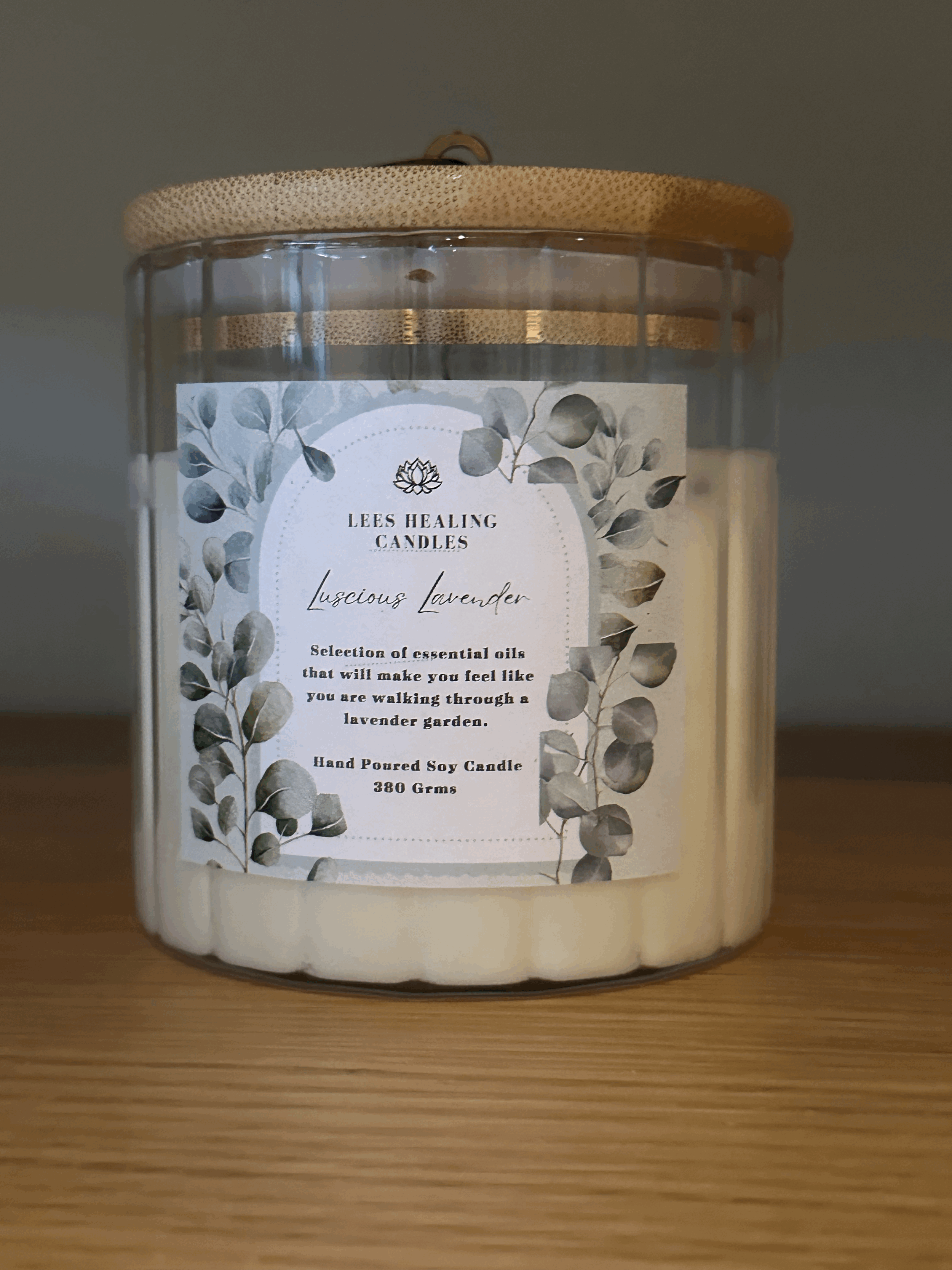 Lees Healing Candles – Luscious Lavender