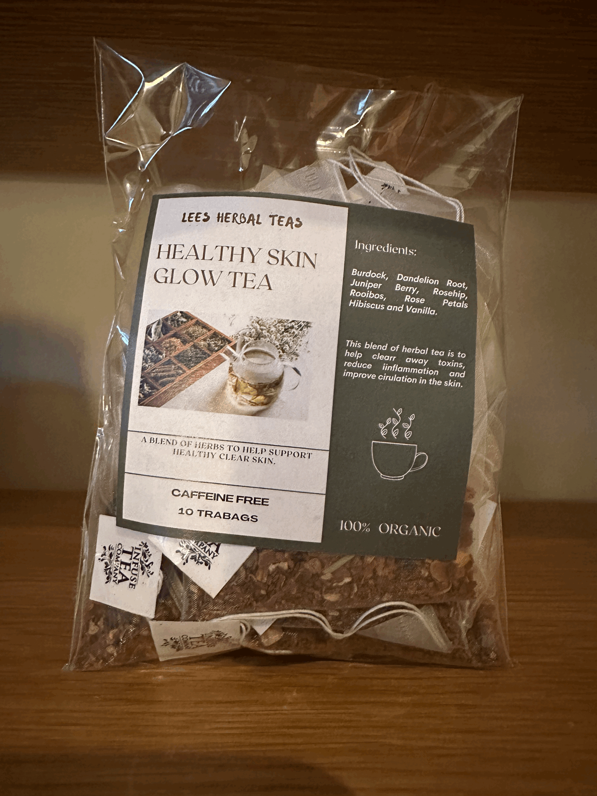 Lees Herbal Teas – Healthy Skin Glow Tea
