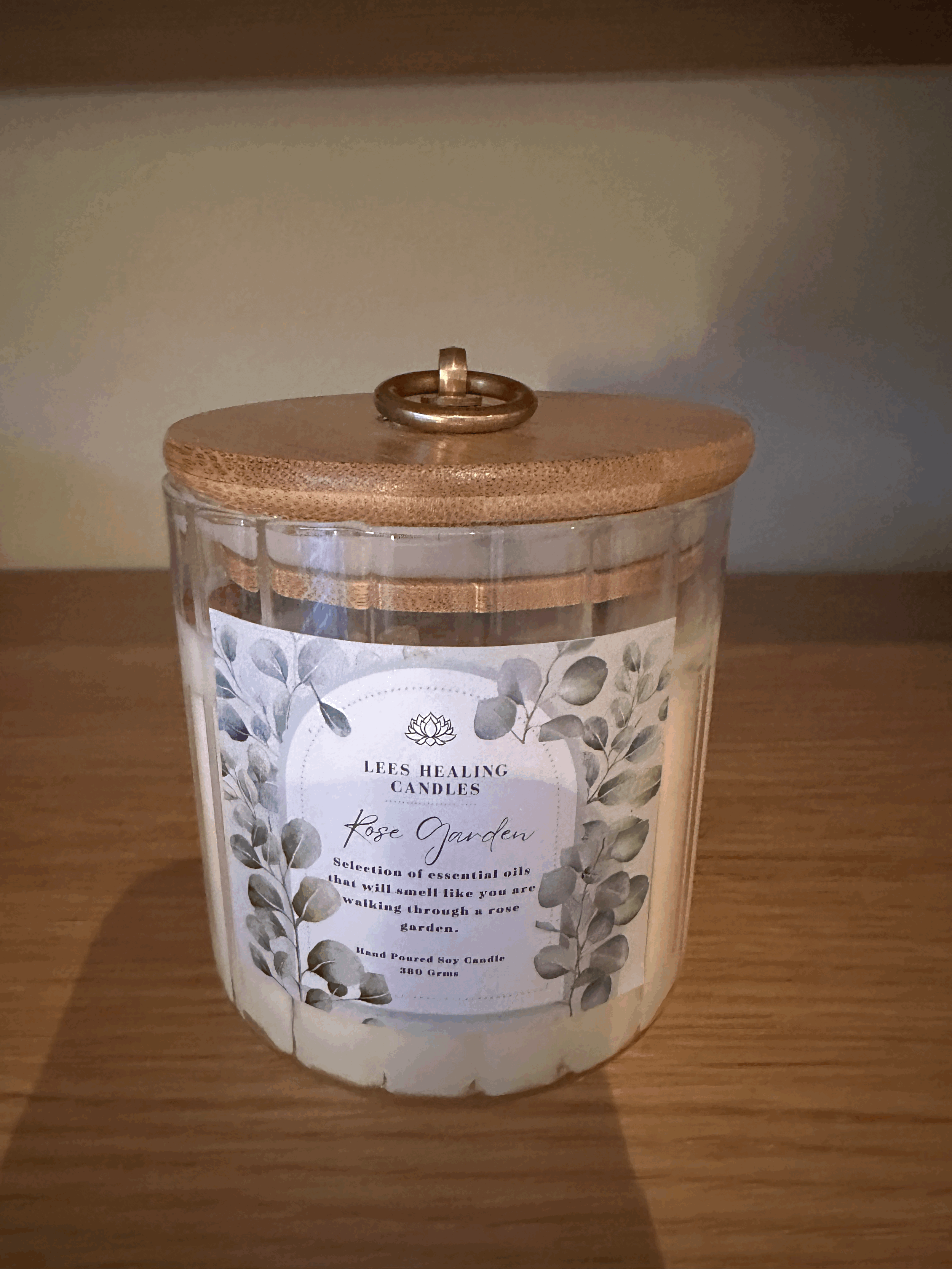 Lees Healing Candles – Rose Garden